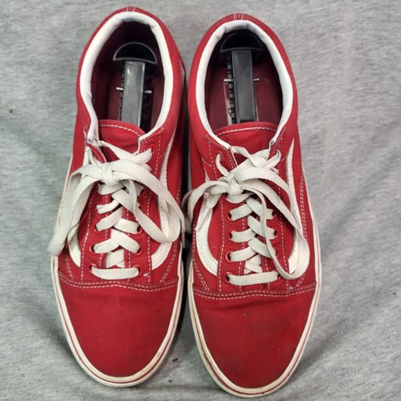 VANS Old Skool Off The Wall, Red and White Men's Size 9 - Picture 5 of 8
